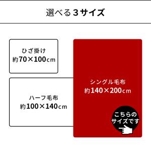 シープボア 毛布 シングル 140×200cm...の詳細画像4
