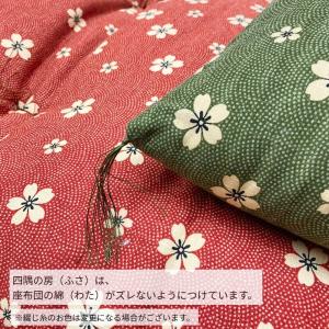 座布団 手づくり 長座布団 綿わた100%入り...の詳細画像5