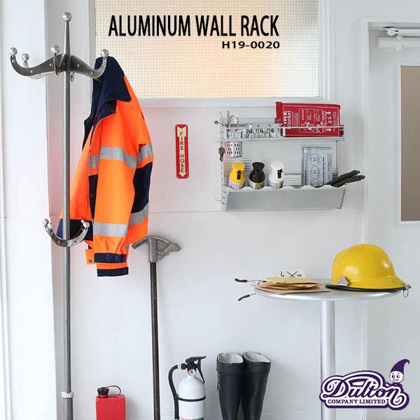ALUMINUM WALL RACK アルミニウム ウォール ラック 棚 ガレージ キッチン ダルト...