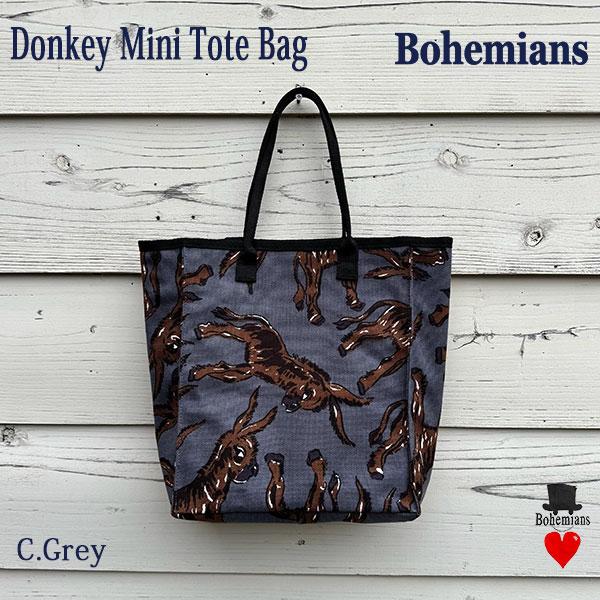 DONKEY CANVAS MINI TOTE BAG C.GREY ドンキー キャンバス ミニトー...
