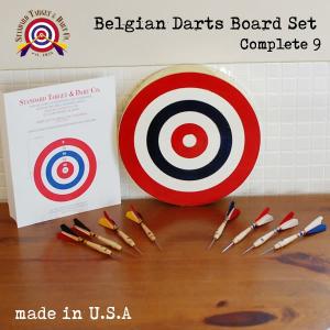 Belgian Darts Board Set “Complete 9”ベルジアンダーツボードセット “コンプリート9”ダーツ アメリカ インテリア ゲーム｜hutte