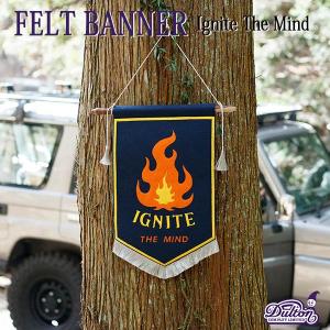 FELT BANNER IGNITE THE MIND フェルト バナー イグニット ザ マインド ポスター ペナント DULTON ダルトンの商品画像