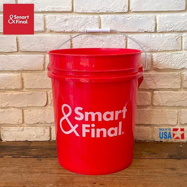 Smart＆Final 5Gal Bucket スマート &amp; ファイナル 5ガロン バケツ made...