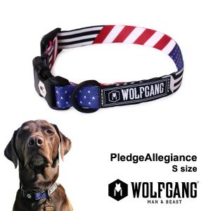 PledgeAllegiance COLLAR Sサイズ 首輪 WOLFGANG ウルフギャング アメリカ 小型犬｜hutte