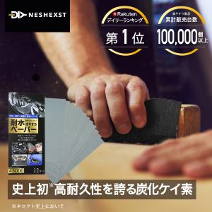 ネセクト 紙やすり(＃5000 12枚セット) サンドペーパー耐水ペーパー