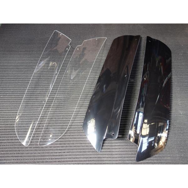 トリシティ専用ルーフキットSLRのワイドバイザー　Comforty（コンフォーティ）