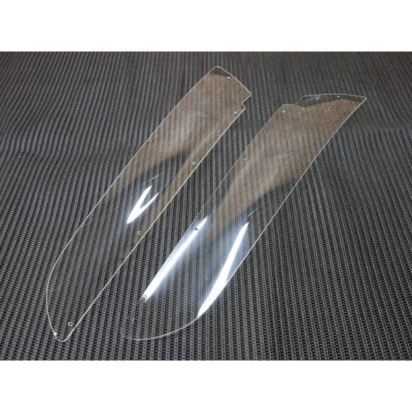 トリシティ専用ルーフキットSLRのスクリーンバイザー（透明部）　Comforty（コンフォーティ）