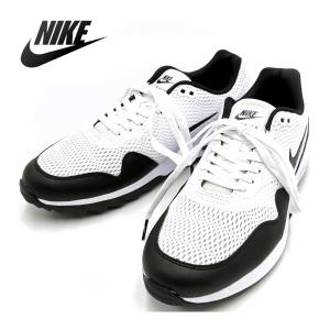 ナイキ Air Max 1 G Nike エアマックス1 ゴルフシューズ メンズ スパイクレス ホワイト/白/WHITE CI7576-100 メンズ｜hw-shop