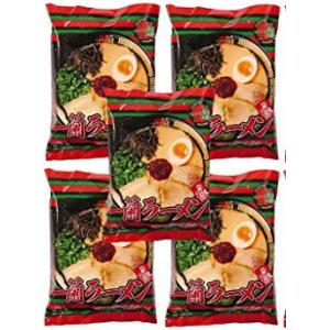 一蘭ラーメン 袋麺 ちぢれ麺 6食セット 3食パックx2 福岡店舗限定