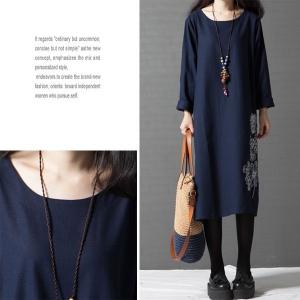 チュニック オルチャン チュニックワンピ 長袖...の詳細画像1