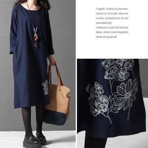 チュニック オルチャン チュニックワンピ 長袖...の詳細画像4