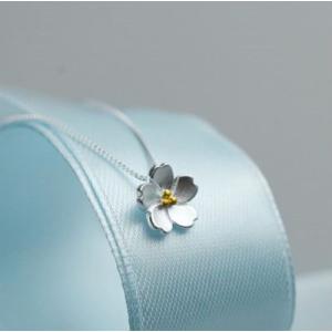 桜　さくら　花モチーフ　シルバー925　ネックレス｜hwsj