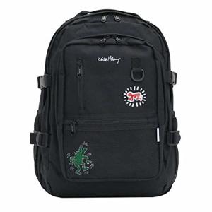 キースヘリング Keith Haring リュック リュックサック デイパック メンズ レディース KHB-KH-2013 (ブラック)