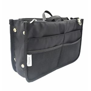 Hongmeru バッグインバッグ a4 インナーバッグ バックインバック 小さめ バックインバック トートバッグ用 11ポケット バッグ