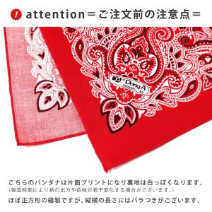 大判バンダナ BIGサイズ ペイズリー柄 60...の詳細画像2