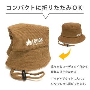 LOGOS バケットハット 帽子 ボア コーデ...の詳細画像4