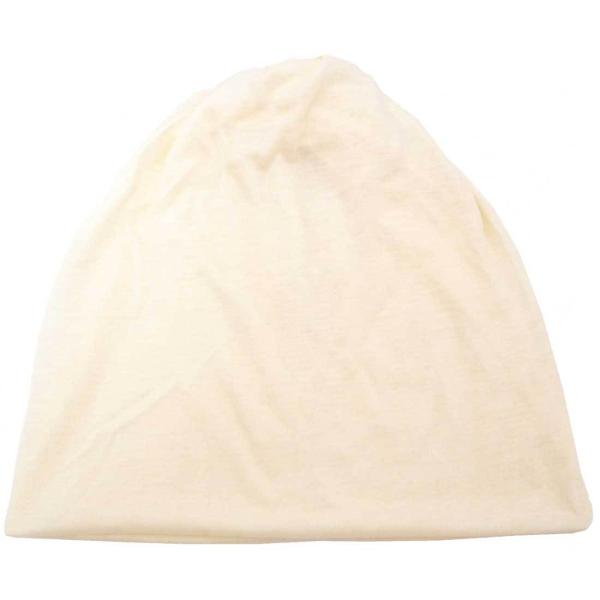 ニット帽 室内帽子 薄くてひんやり 涼しい 春夏 ツイストワッチ 綿 クリーム ワッチ ターバン k...