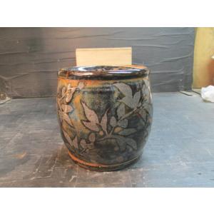 水差し　萩焼 Yahoo!オークション - 小春窯 萩特大まろやか 水差しに 藤村 進