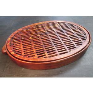 会津塗り 欅拭き漆大深鉢 果子器 盛器 木製 器 作家 果子鉢 木の器