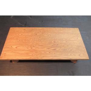 縞黒檀一枚板杢板拭き漆飾り台：b 木製 飾り台 脚付き 一枚板 木製