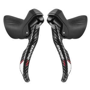 センサー チームプロ SENSAH TEAM PRO シフター レッド カーボン シマノ（SHIMANO） 新品 SENSAH TEAM PRO シフトブレーキレバ-(左右