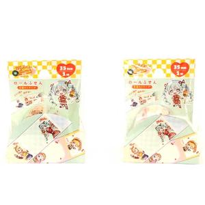 初音ミク ロール付箋 35mm幅 ダイナー柄