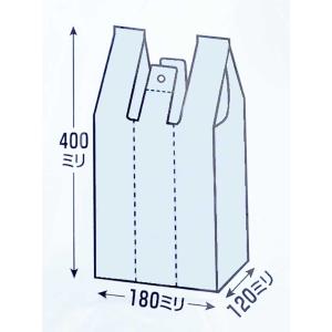 レジ袋 30号 シルバー 100枚 TC30の詳細画像1