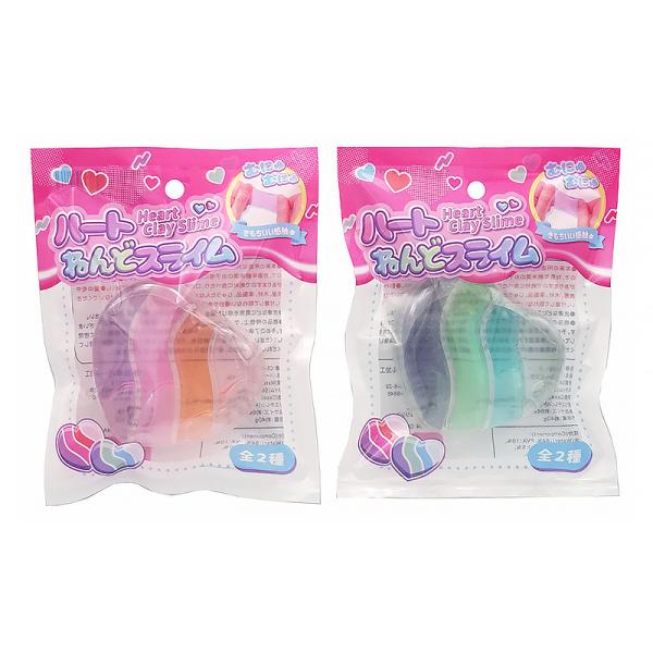 ハート ねんどスライム