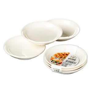 レンジ小皿 3P 白