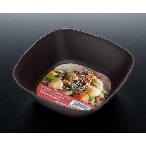 四角 おしゃれ お皿 木製風 木目 レンジ対応...の詳細画像1