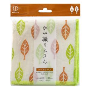 かや織りふきん ペールリーフの商品画像