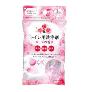 トイレ用洗浄剤 ローズの香り 3P