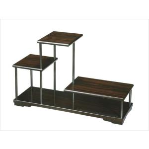 花台 16号 平台 黒檀調 床の間 和室 玄関 下駄箱 花びん 花瓶 置物