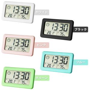 デジタル時計 温湿度計 スタンド 壁掛け 置き...の詳細画像5
