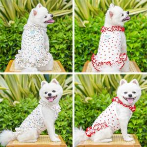 犬服 春夏用 ワンピース おしゃれ ドレス 着...の詳細画像2
