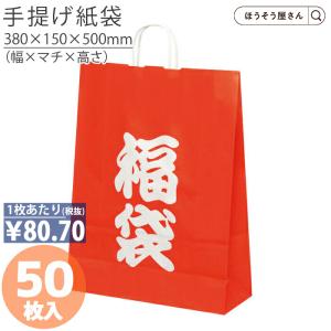 ポイント5倍とクーポン 福袋用紙袋 自動手提袋 ...の商品画像