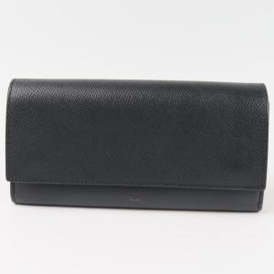 CELINE（セリーヌ） トリオンフ フラップロングウォレット 二つ折り長
