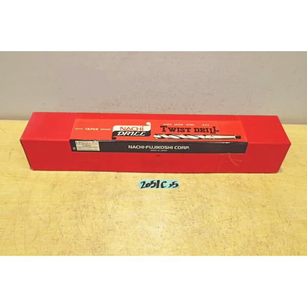 2051C25 未使用 NACHI ナチ テーパーシャンクドリル 65.0 MT5 穴あけ 交換パー...