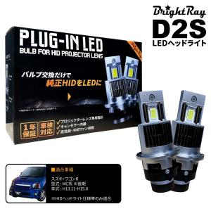 ワゴンR LEDヘッドライト　左 ワゴンR MC21/22 純正プロジェクターヘッドライト 左側 : SUNAUTO