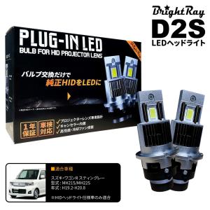スズキ ワゴンR MH23S LEDヘッドライト H4 Hi/Lo 6000K 8000LM 2本