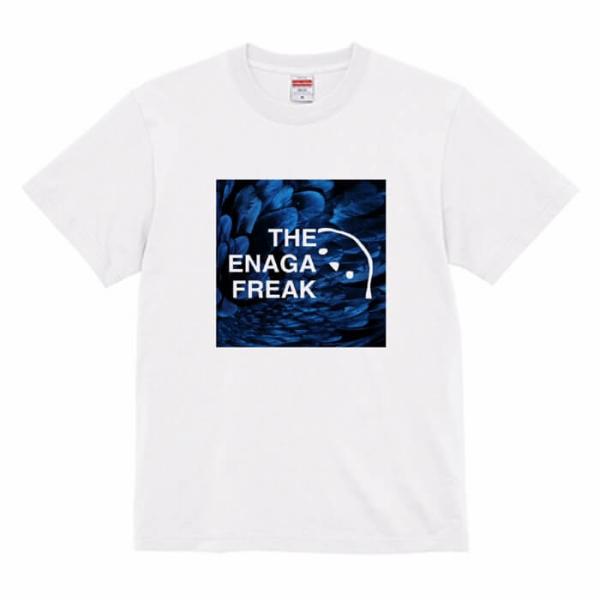 シマエナガ Tシャツ THE ENAGA FREAK タイプD フェザー オーバーサイズ ビッグサイ...