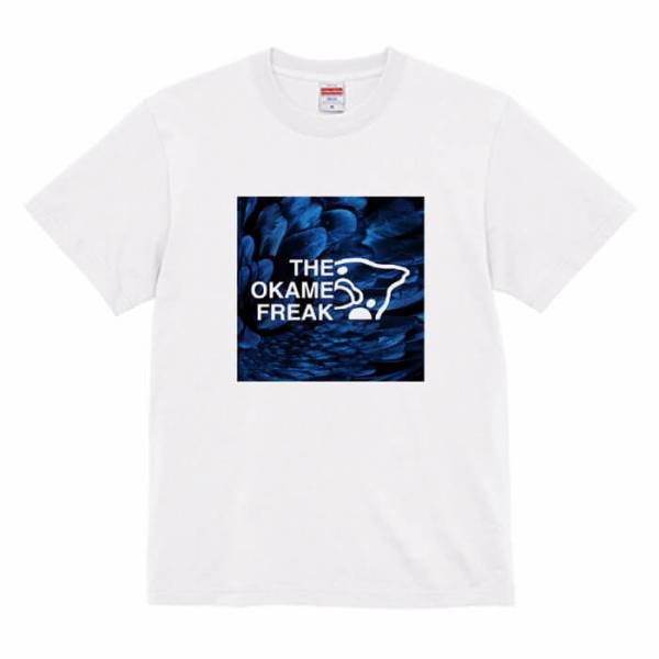 インコ Tシャツ THE OKAME FREAK タイプD フェザー 雑貨 オーバーサイズ ビッグサ...
