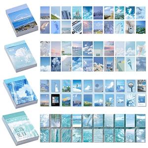 PUDIS コラージュ 素材 シール 200枚 フレークシール コラージュノート シール 大量 素材紙 手帳 ステッカー スクラップ