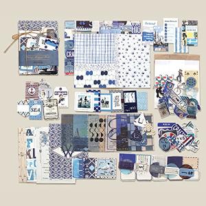 コラージュ素材 シール Rickton ステッカー 紙素材 レトロシリーズ ビンテージ 古風 デザインペーパー クラシック 懐古 フレークシール