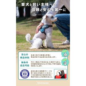 犬 ハーネス 小型犬 中型犬 脱げない 喉に優...の詳細画像1