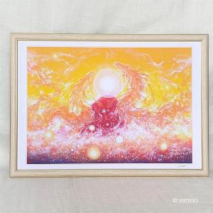 絵画 風水 玄関 インテリア おしゃれ プレゼント 開運 天使 壁掛け 額