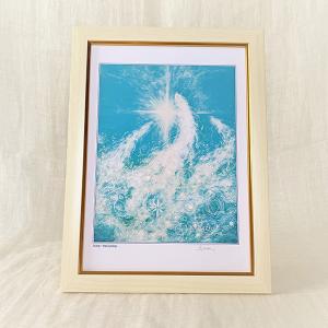 龍神ヒーリングアート RAINBOW LIGHT s 絵画 龍神 風水画 玄関