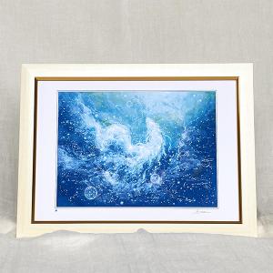 龍神ヒーリングアート 声 s 絵画 龍神 風水画 玄関 インテリア