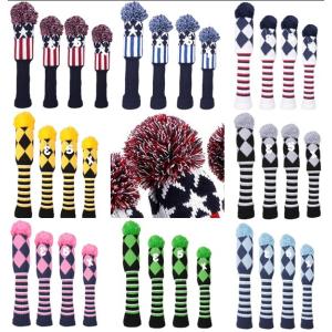 ゴルフカバー ヘッドカバー 4点セット ドライバー/ウッド