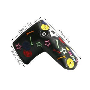 ゴルフヘッドカバー パターカバー ピンタイプ用...の詳細画像4